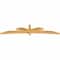 Ekena Millwork Davenport Rough Sawn Timber Gable Bracket, Western Red Cedar, 108"W x 22"H x 4"D x 4"F, 5/12 Pitch GBW108X22X0404DAV00RWR - alternate 5